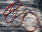 Preview: Führleine einfarbig , 13 mm , 200 cm , Biothane Crimson Red , Hardware Silber