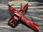 Preview: Schnallenhalsband , 19 mm , 36 - 44 cm , Biothane UV-Biothane Northern Light red , Hardware Galaxy Red