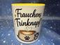 Preview: Trinktasse Frauchens Trinknapf gelb ( 325 ml )