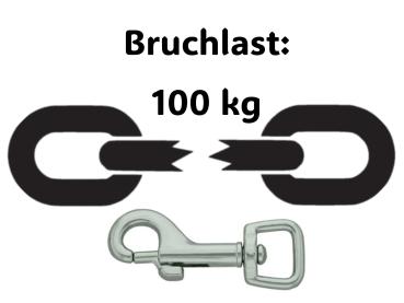 Preview: Führleine einfarbig , 13 mm , 130 cm , Biothane Neon Orange reflektierend , Hardware Silber