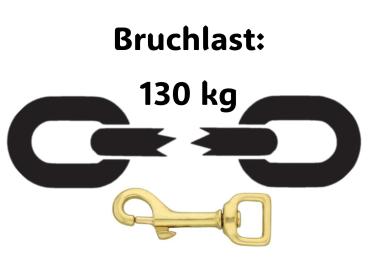 Preview: Führleine zweifarbig , 16 mm , 200 cm , Biothane Peach und Rot , Hardware Messing