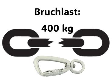 Preview: Schleppleine einfarbig , 13 mm , 1000 cm , Biothane Light Gold , Hardware Aluminium