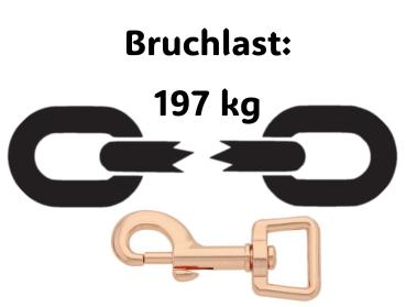 Führleine einfarbig , 19 mm , 150 cm , Biothane Grape , Hardware Roségold