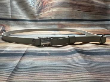 Gassigürtel mit Metallsteckschnalle; 16 mm breit; 100 cm lang ( Bundweite 93 - 107 cm )