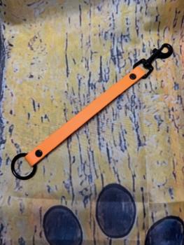 Schleppleinenhalter Peach 16mm Schwarzer Karabiner