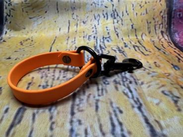 Preview: Schleppleinenhalter Peach 16mm Schwarzer Karabiner