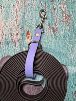 Preview: Schleppleinenhalter Periwinkle 16mm Silberner Karabiner
