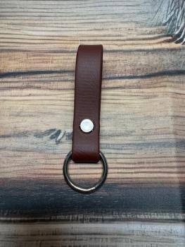 Schlaufe groß Saddle Brown 16mm Edelstahl O-Ring 20mm