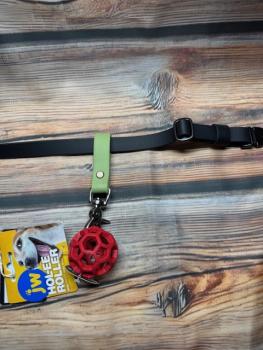 Preview: Schlaufe Holy Guacamole 19mm vernickelter Stahl Silber Scherenkarabiner groß