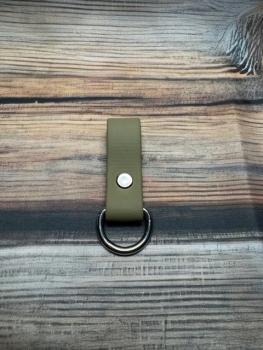 Schlaufe Beige 19mm Edelstahl D-Ring 20mm