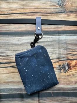 Preview: Schlaufe Grau 19mm Edelstahl D-Ring 20mm