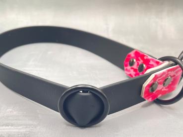 Preview: Zugstopphalsband doppelter Umschlag ; 25 mm ; 48 cm