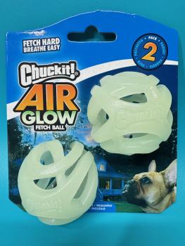 Preview: Chuckit Air Glow Fetch Ball Breath right Small 2er Pack