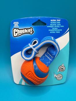 Chuckit Ultra Tug M mit 6cm Ball Zerrspielzeug