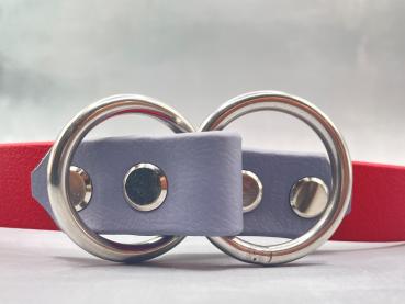 Preview: Zugstopphalsband doppelter Umschlag ; 19 mm ; 45 cm