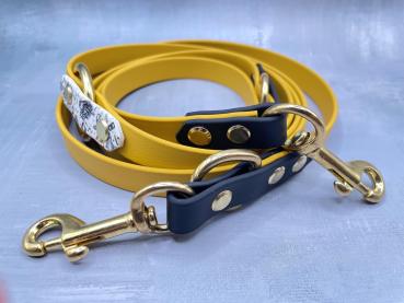 Preview: Führleine zweifarbig 3-fach verstellbar ; 16 mm ; 200 cm