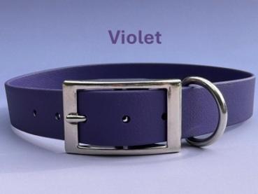 Schnallenhalsband einfach 25 mm