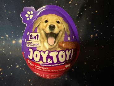 Joy & Toy für den Hund - Geschmacksrichtung Rind