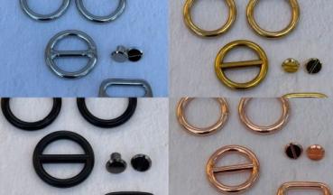 Preview: Halsbänder mit Klickverschluss verstellbar 19 mm