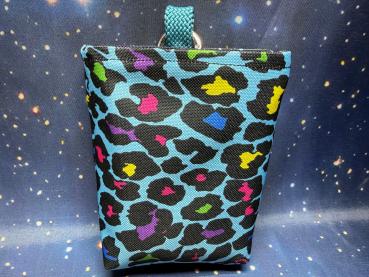 Leckerli - Beutel Canvas bunter Leopard