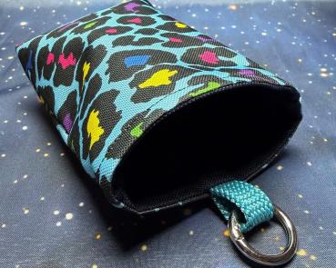 Preview: Leckerli - Beutel Canvas bunter Leopard