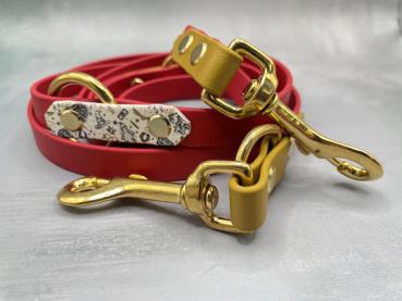 Führleine zweifarbig 3-fach verstellbar ; 16 mm ; 200 cm