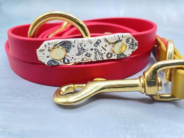 Preview: Führleine zweifarbig 3-fach verstellbar ; 16 mm ; 200 cm