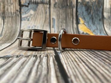 Preview: Gassigürtel einfach mit Schnalle 19 mm