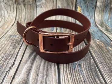 Gassigürtel einfach mit Schnalle 25 mm