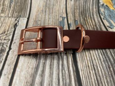 Preview: Gassigürtel einfach mit Schnalle 25 mm