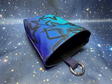 Preview: Leckerli - Beutel Canvas Grün Blau Lila