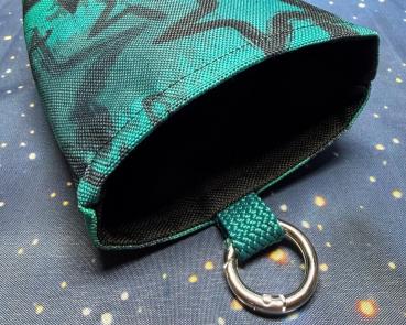 Preview: Leckerli - Beutel Canvas Türkis