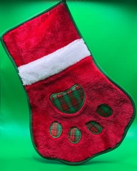 Weihnachtsstrumpf ZippyPaws "Rote Pfote"