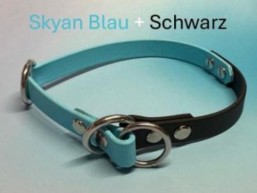 Zugstopphalsband zweifarbig 16 mm