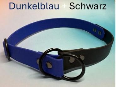 Zugstopphalsband zweifarbig 25 mm