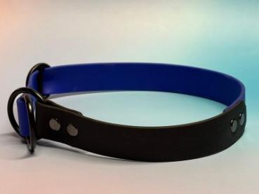 Preview: Zugstopphalsband zweifarbig 25 mm