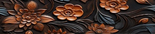 UV ( Carved Leather Plume )