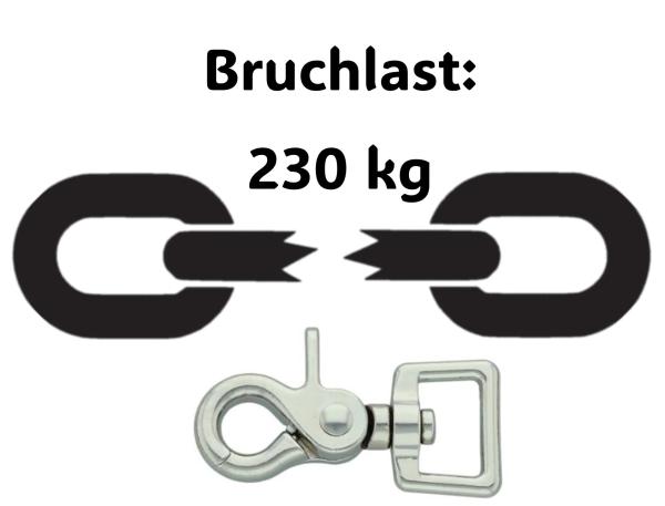 Führleine einfarbig , 19 mm , 150 cm , Biothane Burnt Orange , Hardware Silber