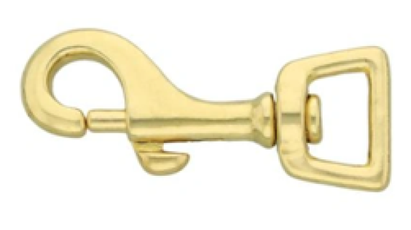 Bolzenkarabiner Messing