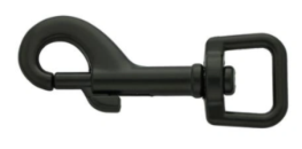 Bolzenkarabiner schwarz