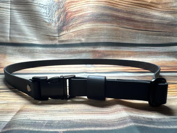 Gassigürtel mit Metallsteckschnalle; 19 mm breit; 90 cm lang ( Bundweite 83 - 97 cm )