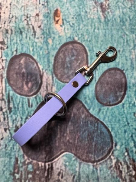 Schleppleinenhalter Periwinkle 16mm Silberner Karabiner