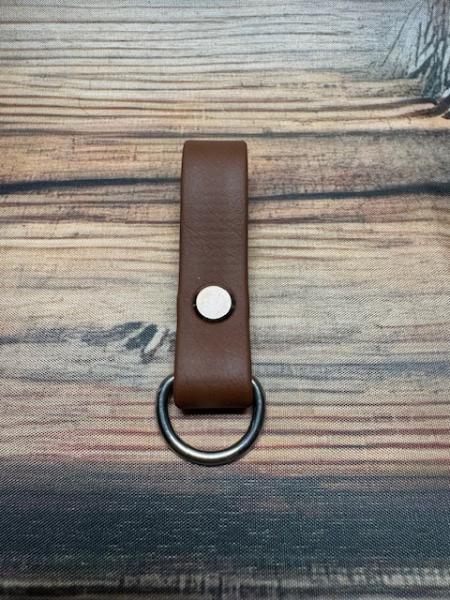 Schlaufe Braun 16mm Edelstahl D-Ring 16mm