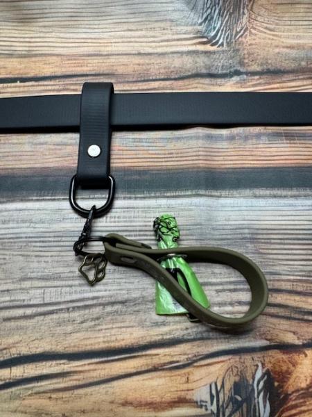 Schlaufe Schwarz 19mm vernickelter Stahl Schwarz D-Ring  groß