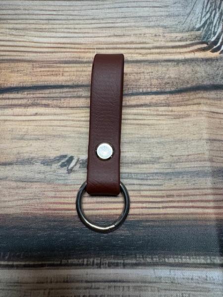 Schlaufe groß Saddle Brown 16mm Edelstahl O-Ring 20mm