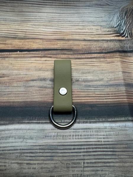 Schlaufe Beige 19mm Edelstahl D-Ring 20mm