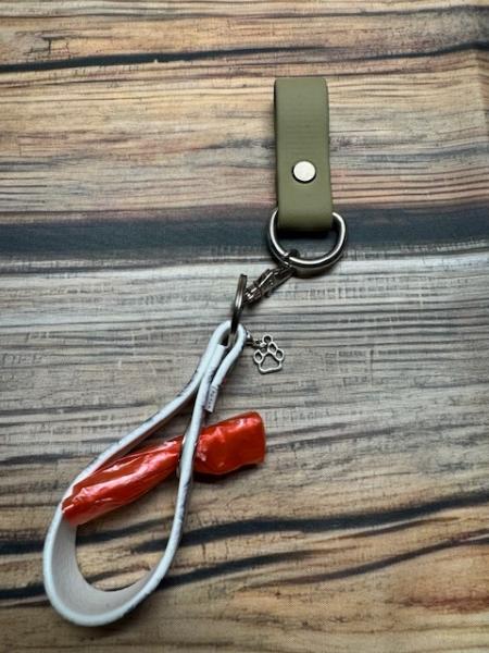 Schlaufe Beige 19mm Edelstahl D-Ring 20mm