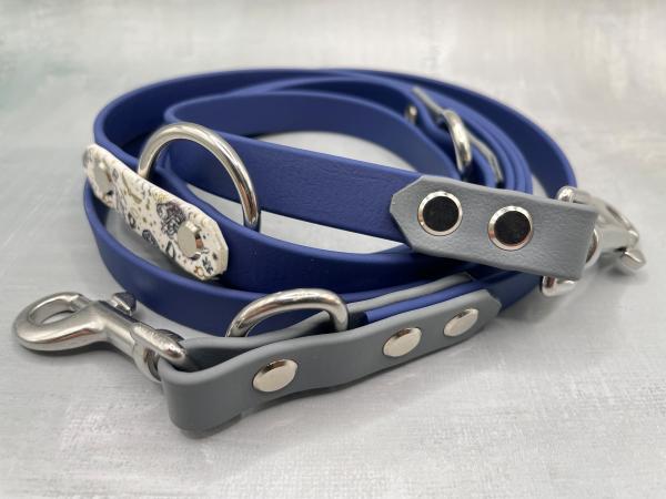 Führleine zweifarbig 3-fach verstellbar ; 16 mm ; 200 cm