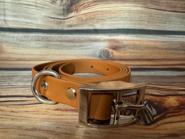 Gassigürtel mit Leiterschnalle; 19 mm breit; 110 cm lang ( Bundweite 106 - 114 cm )