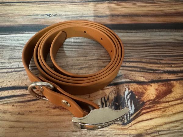 Gassigürtel mit Leiterschnalle; 19 mm breit; 110 cm lang ( Bundweite 106 - 114 cm )